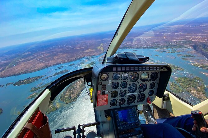 Helicopter Flight Experience Over Victoria Falls - Government and Fuel Levy