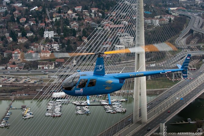 Helicopter Flying Over Belgrade - Meeting and Pickup Details