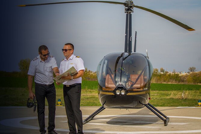 Helicopter Flying Over Belgrade - Breathtaking Views of Belgrade