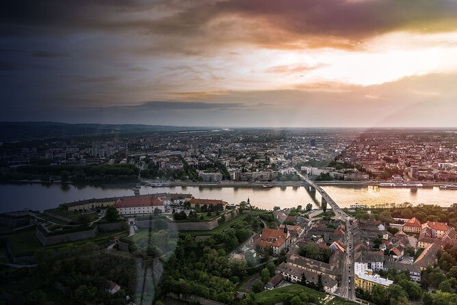 Helicopter Flying Over Belgrade - Exploring Vrnjacka Banja and Pancevo Bridge