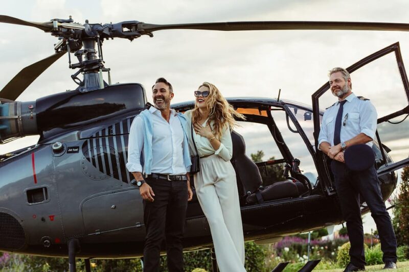 Helicopter + Lunch at Rosendal Fjordhotel - Itinerary Overview