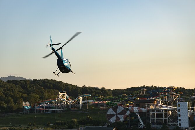 Helicopter Ride in Smoky Mountain Pigeon Forge Strip Tour - Booking Process and Policies