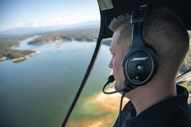 Helicopter Ride in Smoky Mountain Sevierville Great Smoky Tour - The Heliport and Arrival