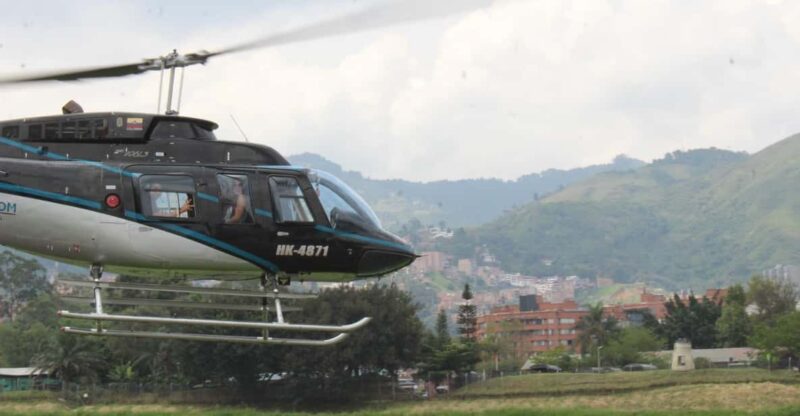 Helicopter Ride Medellín - Key Points