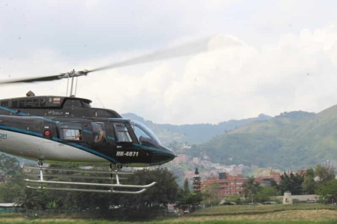 Helicopter Ride Medellín - Safety Precautions