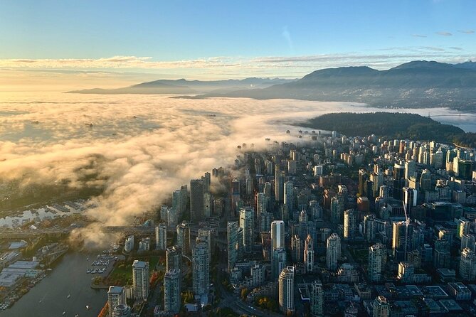 Helicopter Tour of Vancouver City (Depart YPK) - Duration and Inclusions