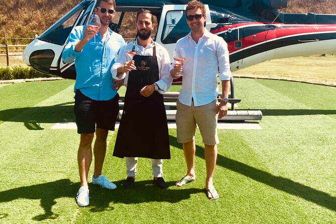 Helicopter Wine Tour With Pickup in Italy - Helicopter Flight and Aerial Views
