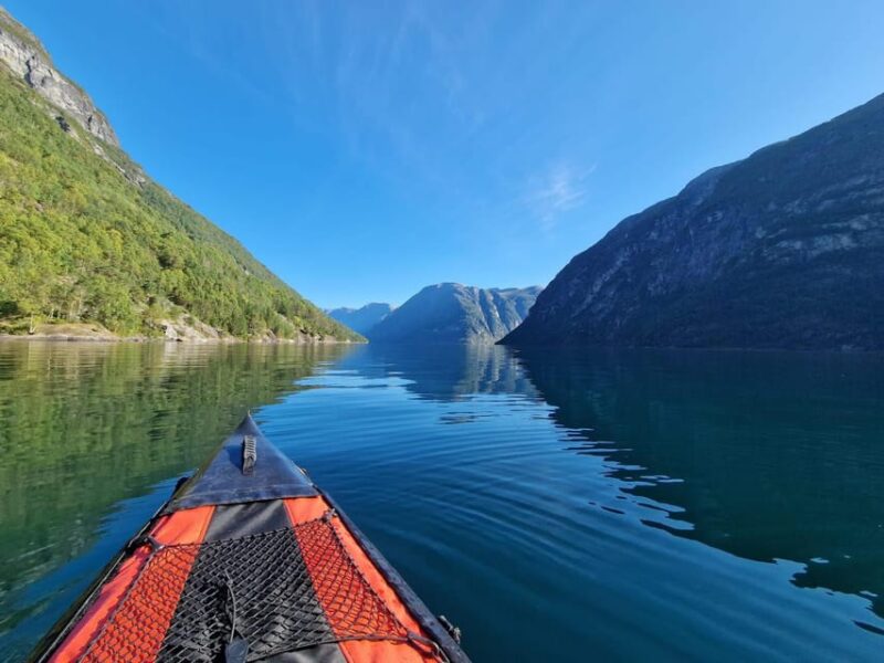 Hellesylt: Beginner-Friendly Fjord Kayaking Experience - Meeting Point and Directions