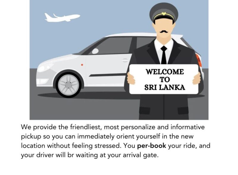 Hello Taxi From Colombo Airport To Unawatuna/Weligama/Galle - Vehicle Details