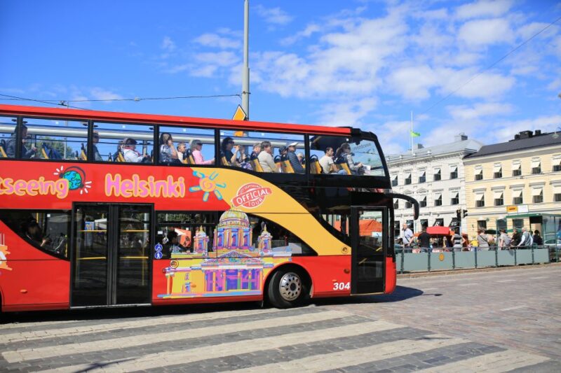 Helsinki by Bus and Boat 24-Hour Combo Ticket - Canal Cruise Departure Point