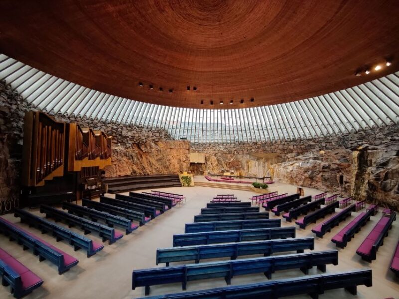 Helsinki: Temppeliaukio Church Entrance Ticket - Guided Tours and Experiences