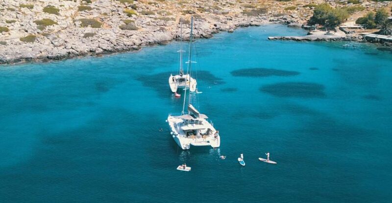 Heraklion: Afternoon Catamaran Cruise With Drinks and Dinner - Exploring Dia Island