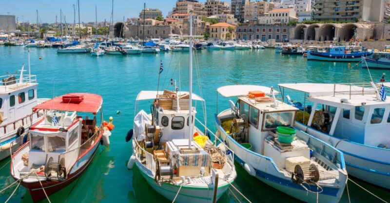 Heraklion City, Walking Tour, Old Market & Knossos Palace - Itinerary and Activities