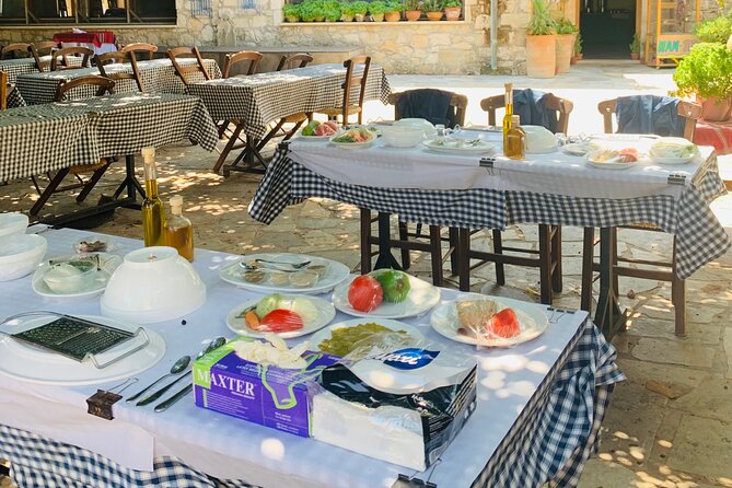 Heraklion: Cretan Private Cooking Lesson With Lunch in Arolithos - Exploring Arolithos Traditional Village