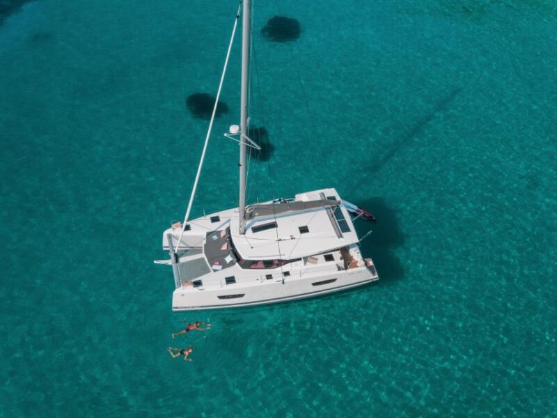 Heraklion: Dia Island Catamaran Cruise With Swimming & Meal - Key Points