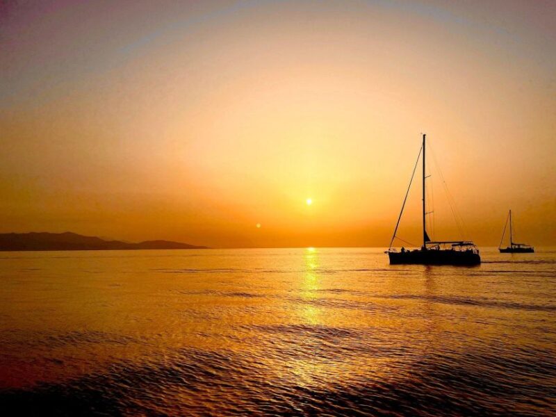 Heraklion: Dia Island Catamaran Cruise With Swimming & Meal - Meal and Refreshments