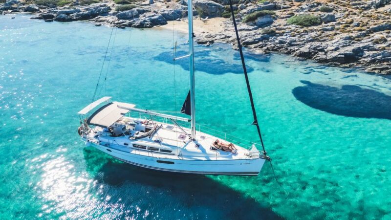 Heraklion: Dia Island Sailboat Cruise With Swimming and Meal - Itinerary