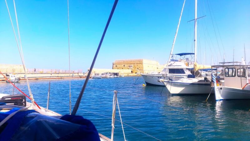 Heraklion: Dia Island Sunset Boat Tour - Anchoring at Saint George Bay