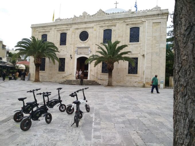 Heraklion: Ecobike Sightseeing Tour With Greek Meze - Expert Local Guidance