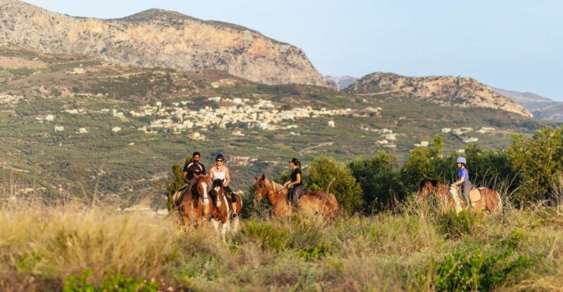 Heraklion: Finikia Horse Riding Tour With Lunch or Dinner - Included Services