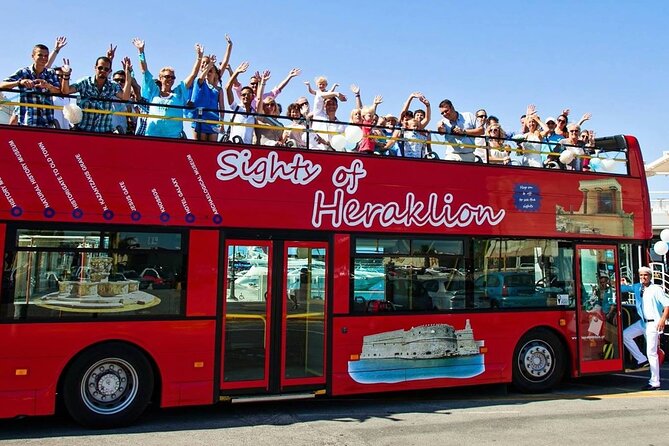 Heraklion Hop-On Hop-Off Bus Tour - Route and Stops
