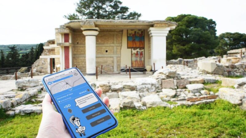 Heraklion: Knossos Self-Guided Treasure Hunt & Tour - App and Support