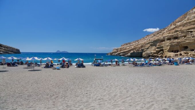 Heraklion: Matala Beach, Hippie Caves, and Gortyn Day Trip - Pickup and Transportation