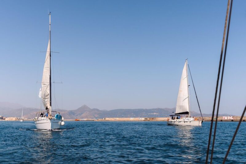 Heraklion: Private Boat Cruise With Swimming, Meal & Drinks - Itinerary