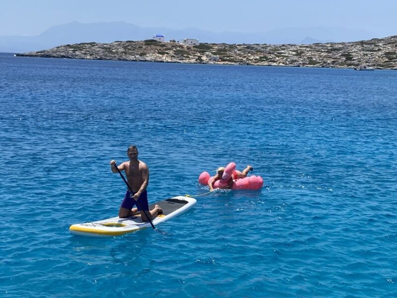 Heraklion: Private Catamaran Dia, Sunset & Appetizers Cruise - Departure and Itinerary