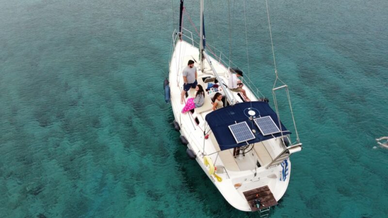 Heraklion: Private Sailing Trip to Dia Island - Included Amenities
