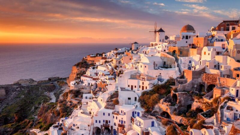 Heraklion: Santorini Ferry and Day Trip to Fira and Oia - Duration and Itinerary