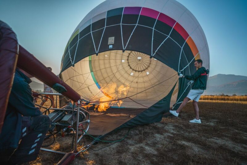 Heraklion: Sunrise Balloon Flight & Sunset Catamaran Cruise - Key Points