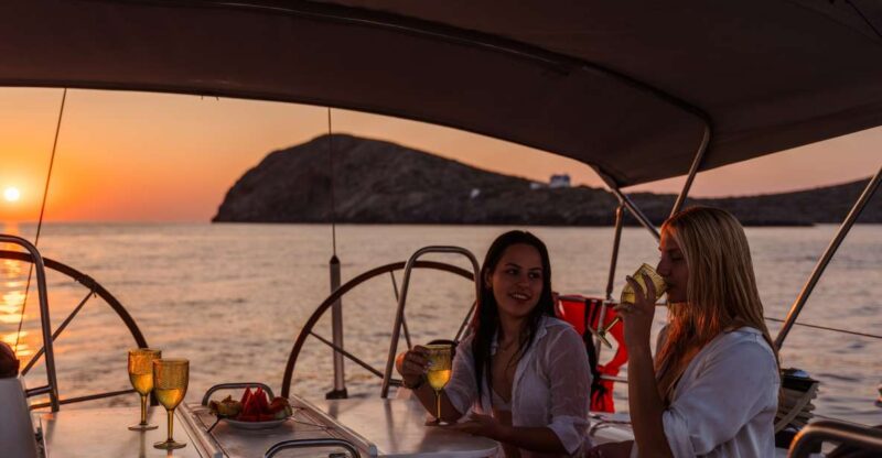 Heraklion: Sunset Sailing Cruise Dia Island With Snorkeling - Key Points
