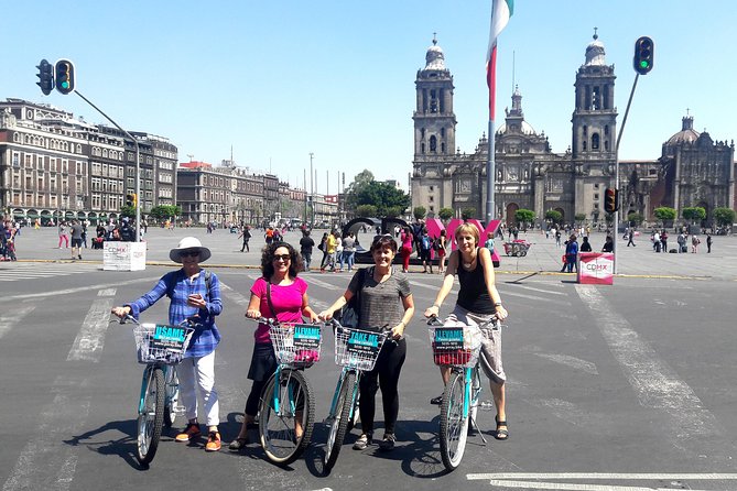 Heritage Bike Tour CDMX Evolution Since Tenochtitlan - Meeting and End Points