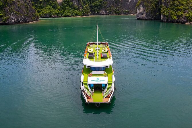 Heritage Luxury Day Cruise 6 Hours Explore Halong Bay FROM Harbor - Frequently Asked Questions