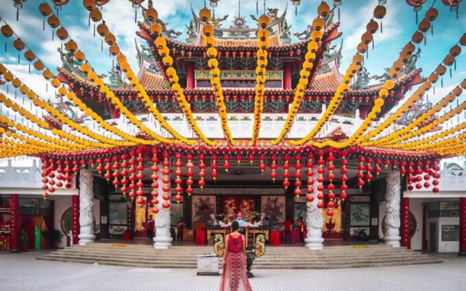 Heritage Tour: Discover Batu Caves & Thean Hou Temple - Thean Hou Temple: Vibrant Design and Panoramic Views