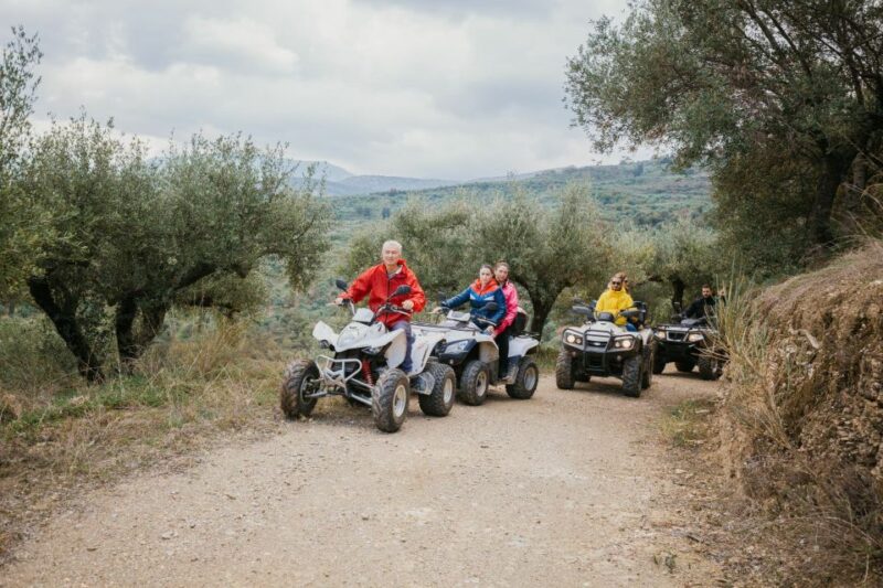 Hersonissos: ATV Quad Bike Safari in the Mountains of Crete - Language Options