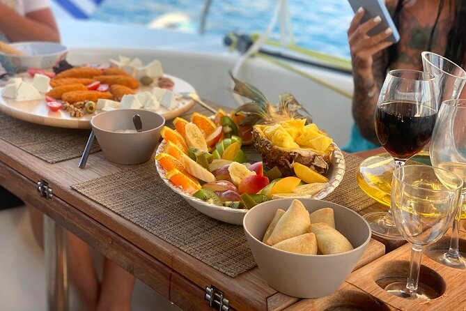Hersonissos Sunset Catamaran Cruise With Finger Food & Drinks - Meeting Information