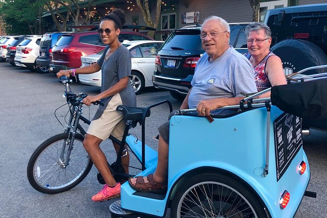 Hi-5 Rickshaw Tour Traverse City - First Thing You MUST Do in TC! - Meeting Point and Pickup