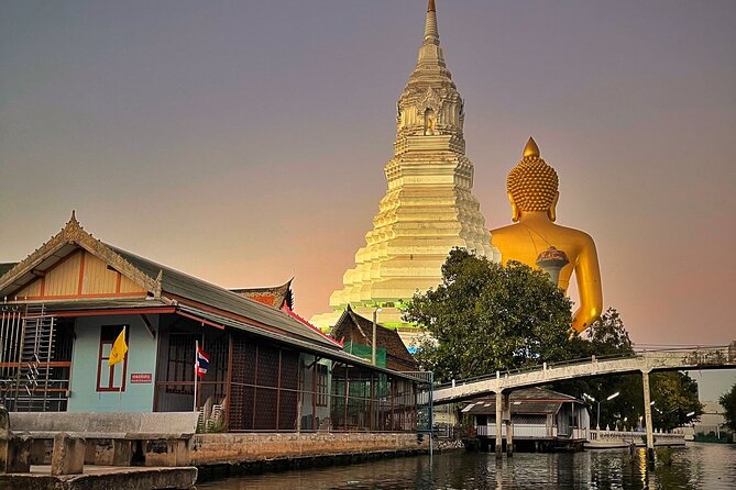 Hidden Canal , Bangkok Twighlight & Temple - Meeting and Pickup