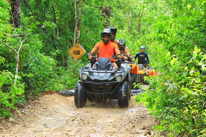 Hidden Cenote Swim, Rappel, Zipline and ATV Outdoor Adventure in Riviera Maya - Exhilarating Cliff-Jumping Opportunities