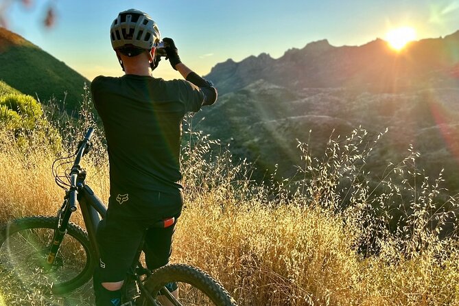 Hidden Grotto & Waterfall Electric MTB & Hiking Adventure Malibu - Key Points