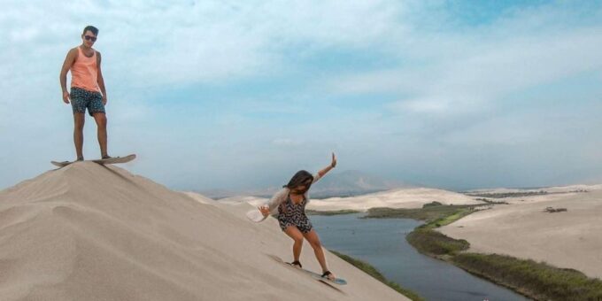 Hidden Oasis in Paracas - Buggy and Sandboarding - Sandboarding Experience
