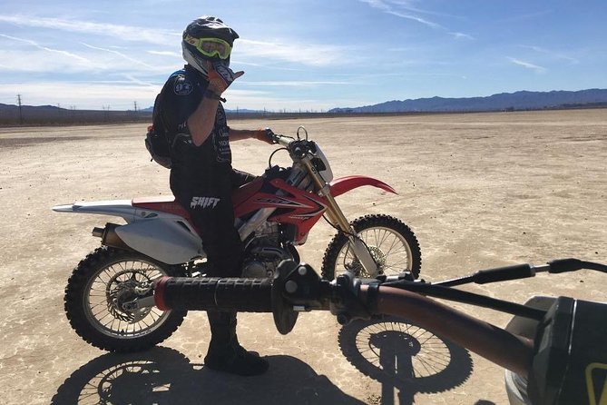 Hidden Valley and Primm Extreme Dirt Bike Tour - Safety Precautions
