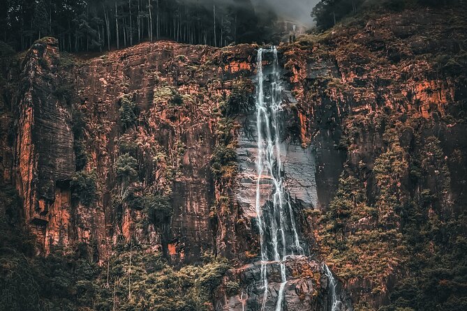 Hidden Waterfalls Private Day Hike With Lunch From Ella  - Nuwara Eliya - Bambarakanda Waterfall Visit