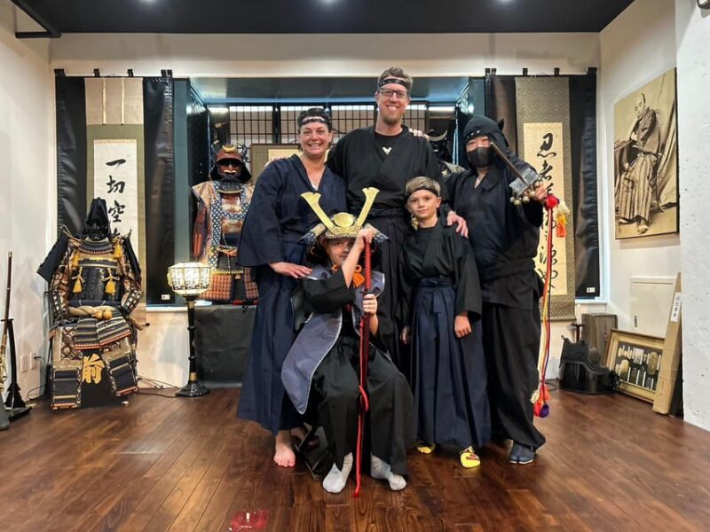 High-Class Samurai and Armor Experience, 90 Min. - Inclusions