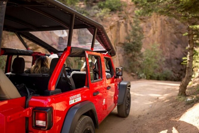 High Country Old West 4X4 Jeep Tour - Exploring Colorado Springs Natural Landscapes