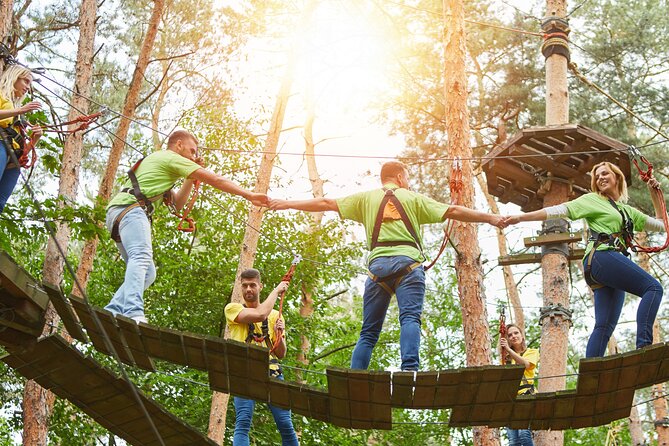 High Ropes Course Experience in Fürstenfeldbruck - Group Size and Booking