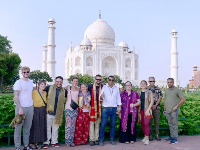 Highlights of Agra With Sos Elephant Reserve Visit - Taj Mahal Sunrise
