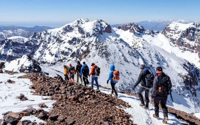 Hike the Highest Peak in North Africa Mount Toubkal 4167M - Group and Individual Participation